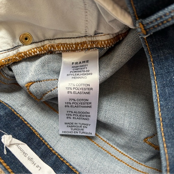 (SOLD) FRAME Le High Skinny Jeans Size 28 - Picture 14 of 16